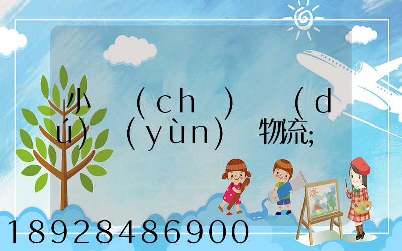 小貨車(chē)單獨(dú)運(yùn)輸物流