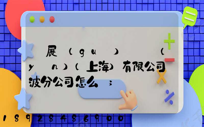 歐展國(guó)際貨運(yùn)(上海)有限公司寧波分公司怎么樣