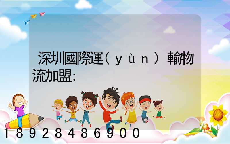 深圳國際運(yùn)輸物流加盟